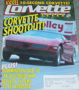 CORVETTE FEVER 1992 NOV - '84-86 6-SP SWAP,'70 LS5,GR8 PL8S,'63 DRAG, '62 RESTO